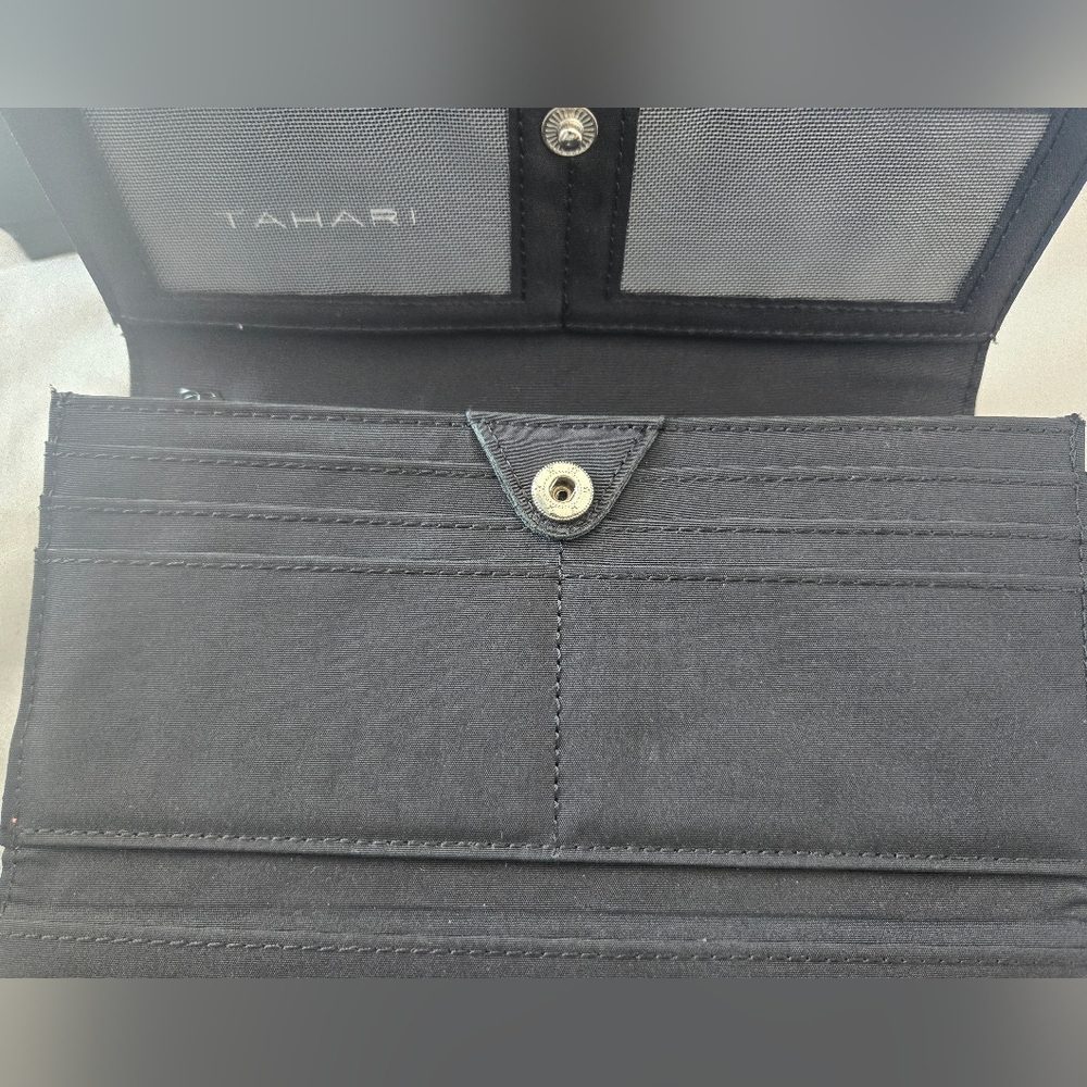 Tahari Paisley Patterned Wallet/Clutch - Picture 7 of 8